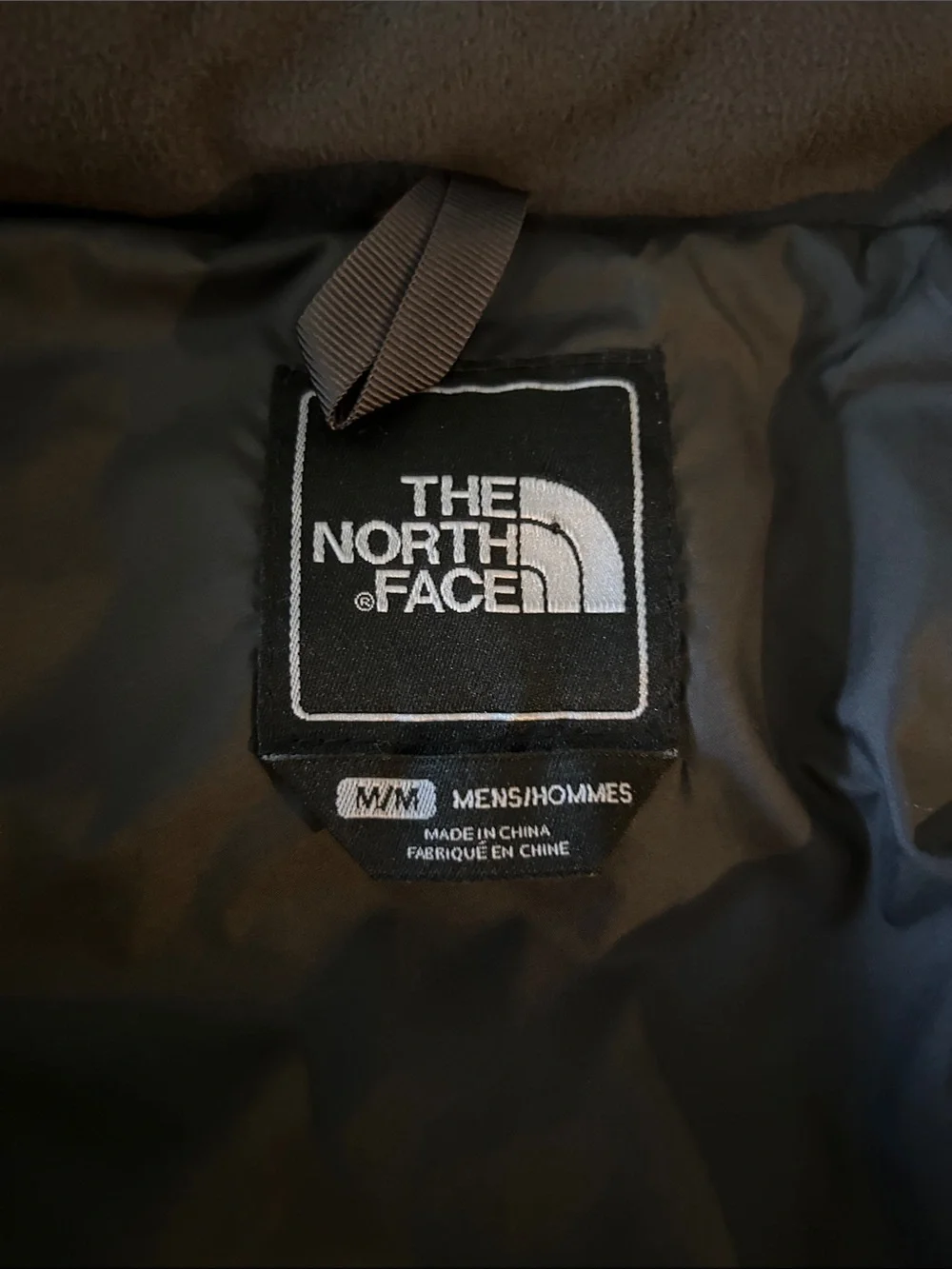 The North Face Two-Tone Gray Quilted Puffer Vest